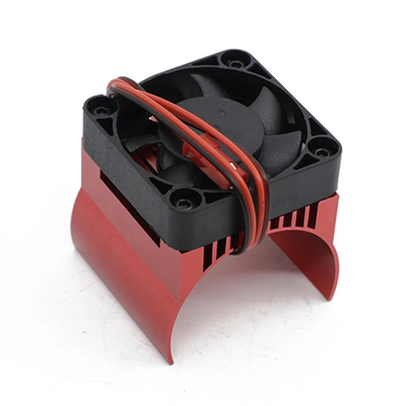 42mm Motor Cooling Fan Heat Sink for Traxxas 1/10 E-Maxx E-Revo Summit Arrma 1/8 Kraton Talion Typhon RC Car