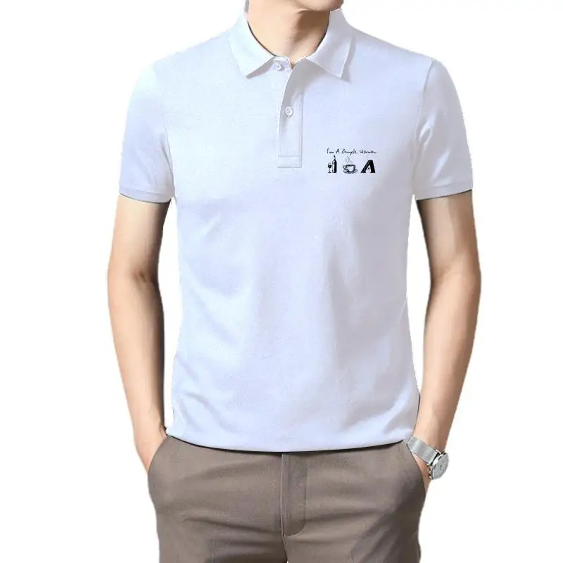 Golf wear men Men Funny  Fashion  I' A Simple Woman I Like W