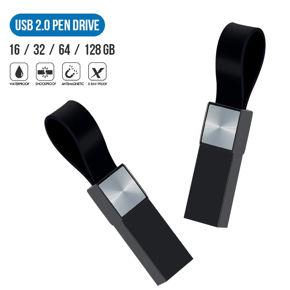 

Mini USB flash drives high speed pendrive 128GB 64GB 32GB 16GB waterproof Metal cle usb stick memoria USB flash disk on key gift