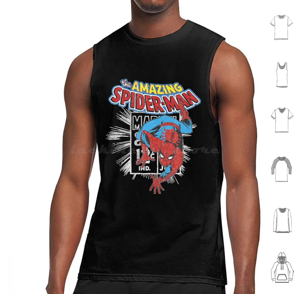 

Винтажные классические майки Spider Dudes, хлопковые рождественские Забавные милые рождественские топы с принтом и мемом на день рождения, Хэлло...