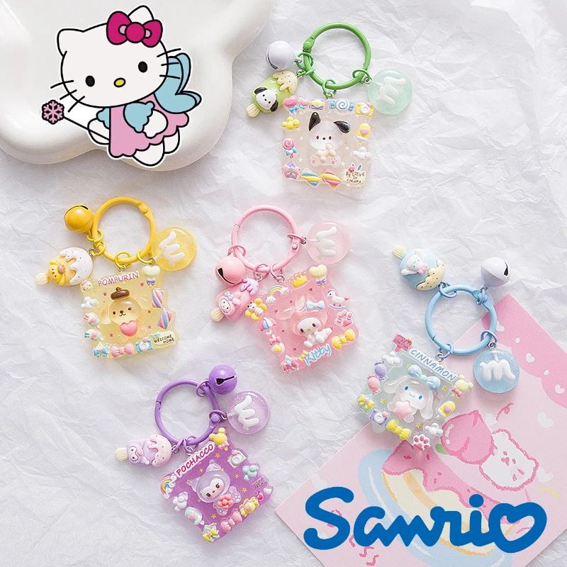 Sanrio Hello Kitty кулон брелок светящаяся в темноте мультяшная сумка подвесные