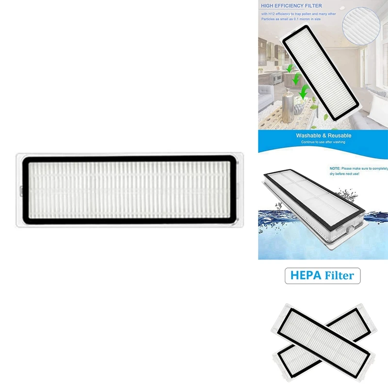 

Washable HEPA Filter For Dreame S10 S10 Pro Robot Vacuum Cleaner Filters Replacement Spare Parts