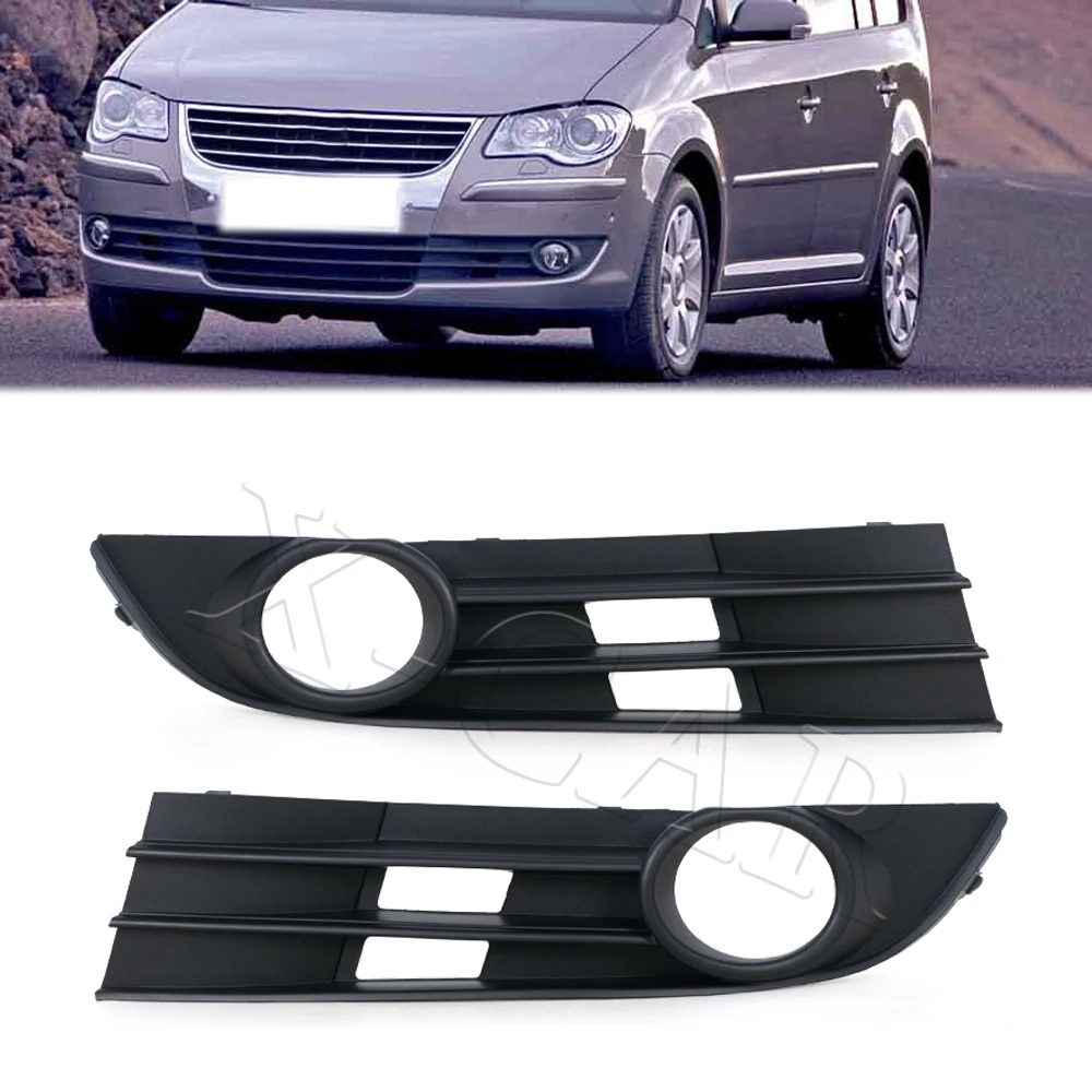 

Для Volkswagen VW Touran 2007 2008 2009 2010 левый правый передний бампер противотуманная фара крышка рамка противотуманная фара решетка 1T0853666K