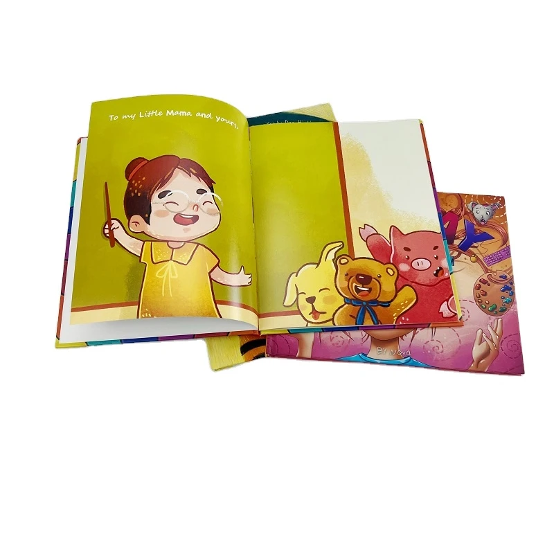 

High quality custom offset printing hardcover children kid books