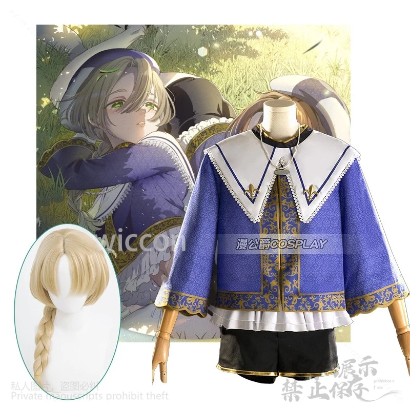 Anime Game Shounen Jeanne Cosplay Jeanne-kun Costume Wig Sexy Loli Lolita Halloween Christmas Party Cute Roleplay Boys Girls