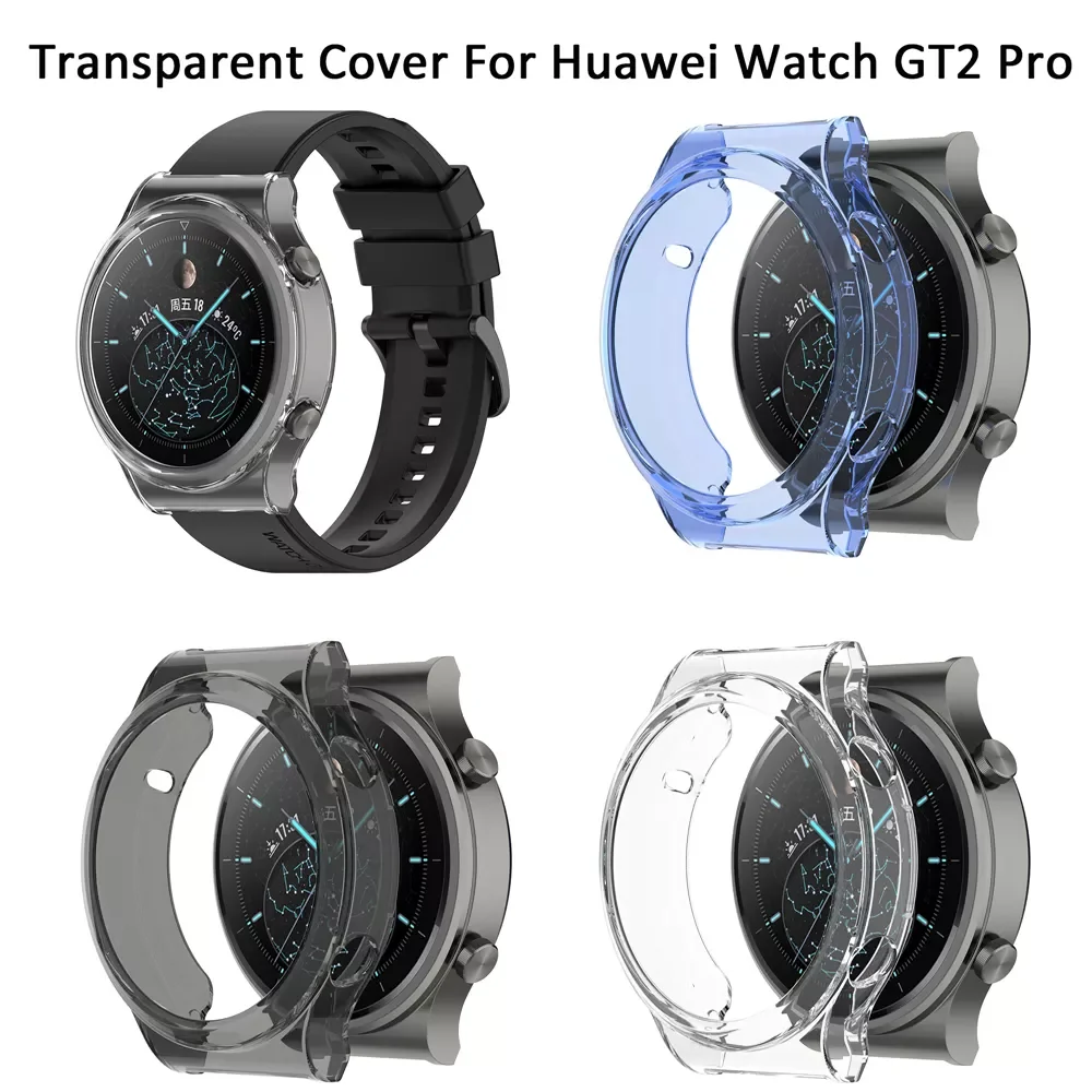 

Чехол из ТПУ для часов Huawei Watch GT 2 Pro, защитный чехол для Huawei GT2 Pro, чехлы с рамкой, 1 шт.