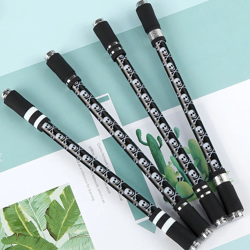 

Creative Spinning Pen Rolling Pen Detachable for Practing Finger Flexibility Kids Xmas Halloween Birthday Gift Supplies H8WD