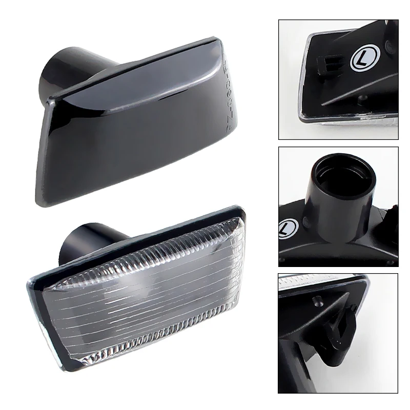 Фото 2 шт. для Cadillac BLS CTS Chevrolet Cruze Aveo T300 Zafira Buick Opel, боковой габаритный фонарь, крышка объектива, без лампы №3
