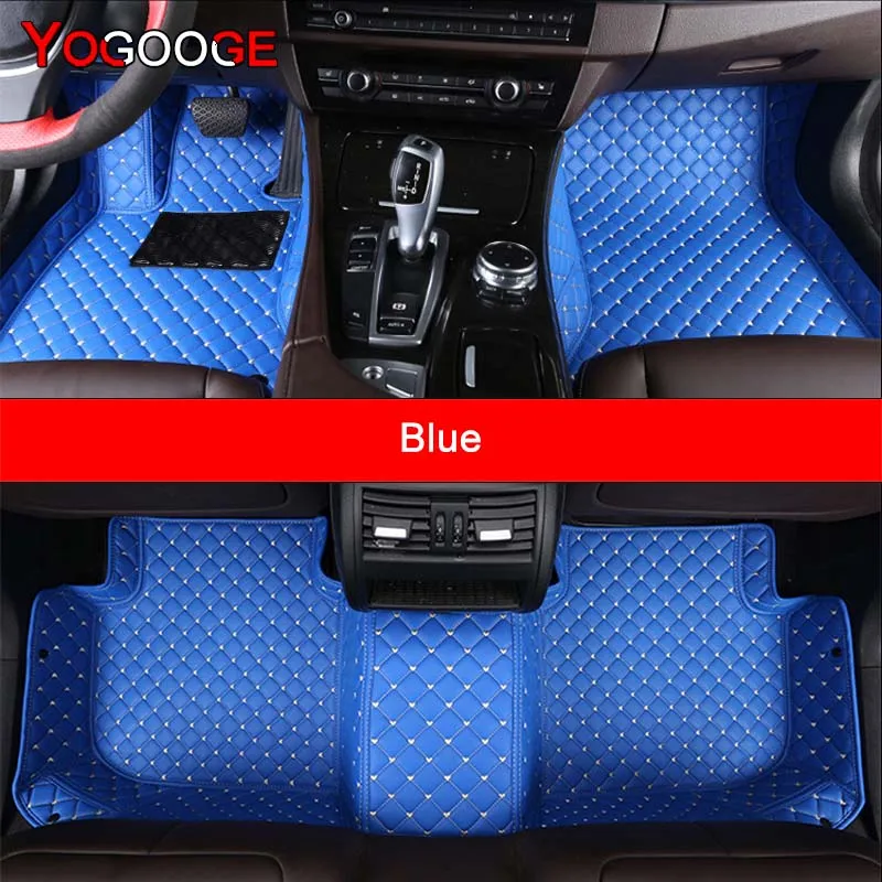 

YOGOOGE пользовательские автомобильные коврики для Nissan XTrail Rogue X-Trail авто ковры аксессуары для ног Coche