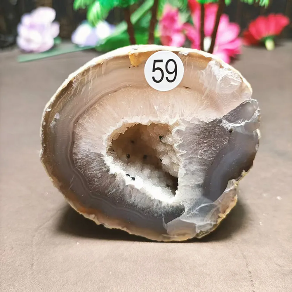 Необработанный агат коллекция камней