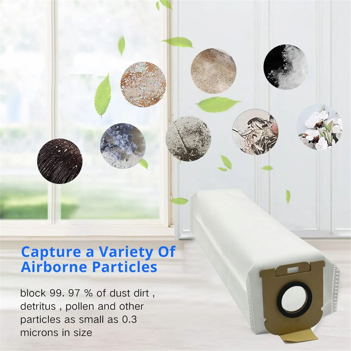 6 шт. для Z10 Station робот-пылесос мешок пыли запасные части нетканый мусора