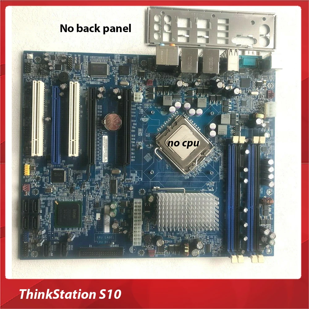 Original Workstation Motherboard for LenovoThinkStation S10 71Y4884 46R2579 X38 775 ATX  Perfect Test Good Quality