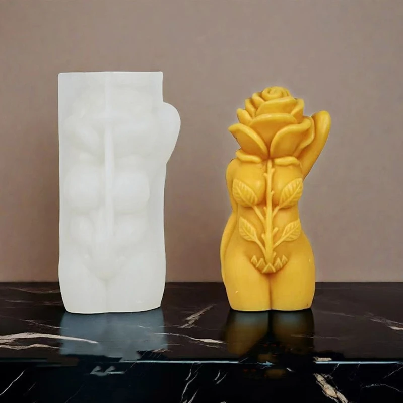 Силиконовые формы Человеческое тело Формы для свечей Гипсовые ручной работы