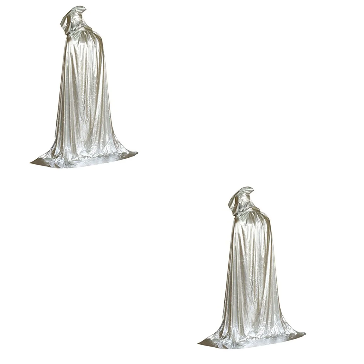 

2 шт., плащ с капюшоном, с блестками