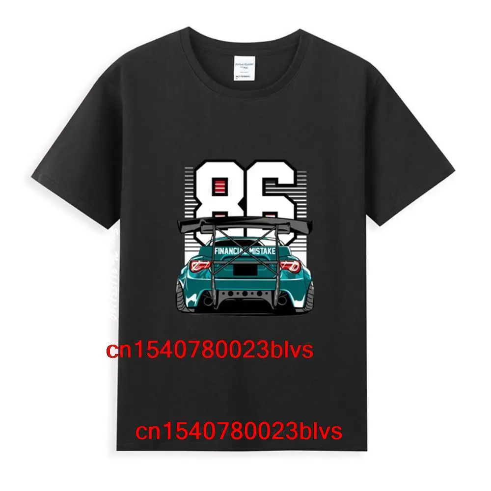

Toyota Gt86 Rocket GTR Skyline Ae86, классическая черная футболка с логотипом, Новинка лета, популярная модель, унисекс
