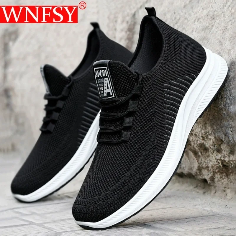 Кроссовки Wnfsy мужские повседневные модные летние дышащие удобные с мягкой