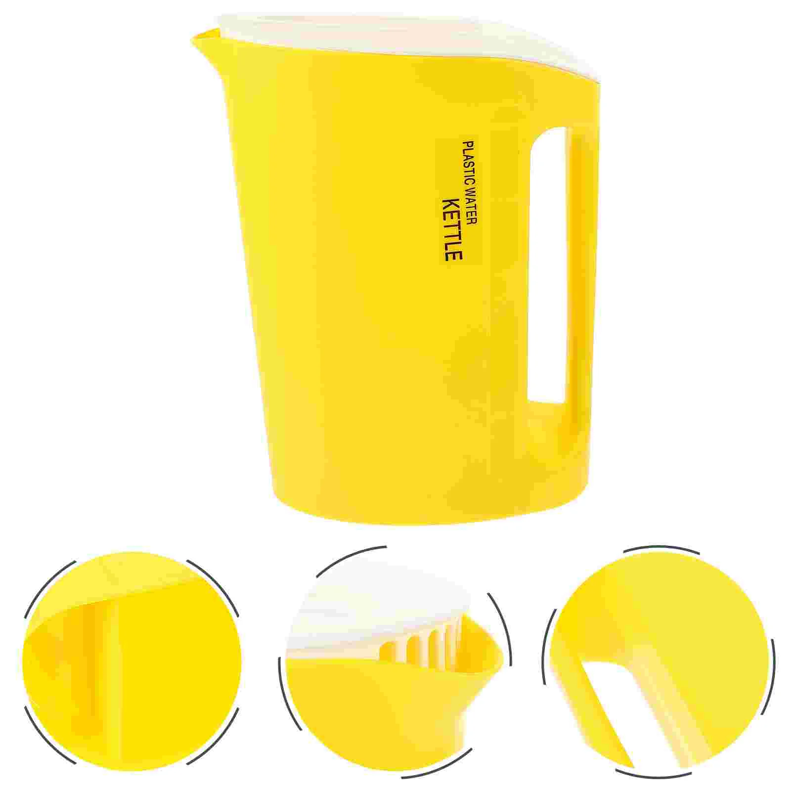 Cold Water Bottle Household Pitcher Plastic Handle Kettle Ki