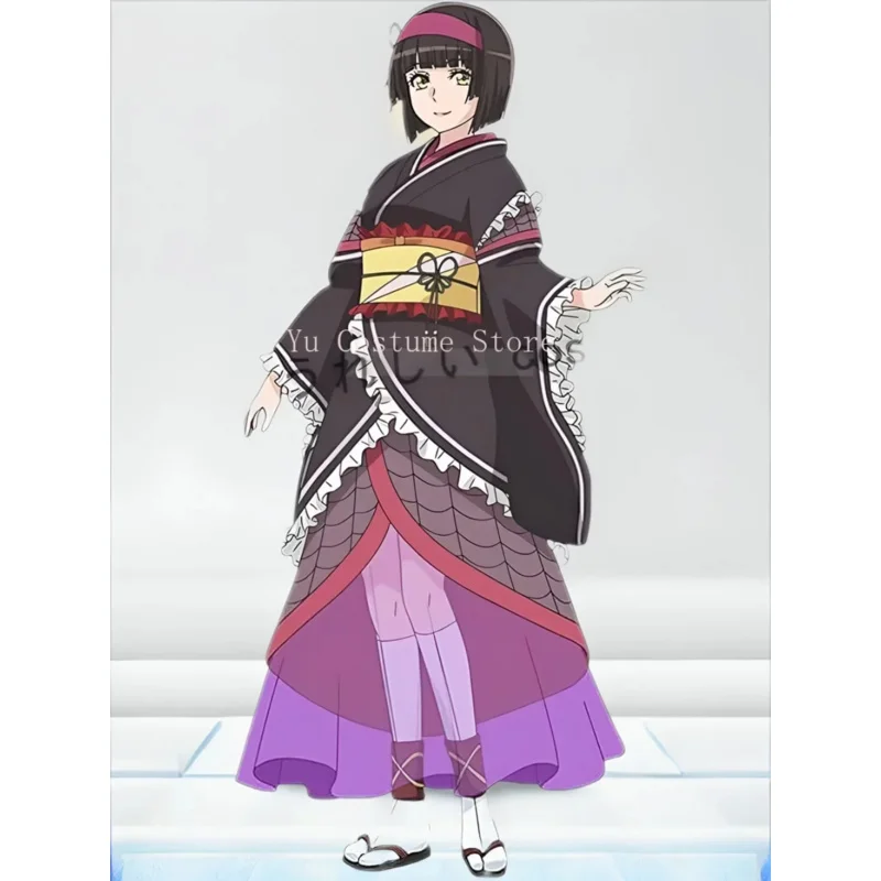 Костюмы для косплея Tsuki Ga Michibiku Isekai Douchuu Mio, костюм для косплея, костюм для игры в стиле аниме, вечерние, униформа, Хэллоуин, ролевая ткань (art.: 3920d16eafd2e) - 3920d16eafd2e