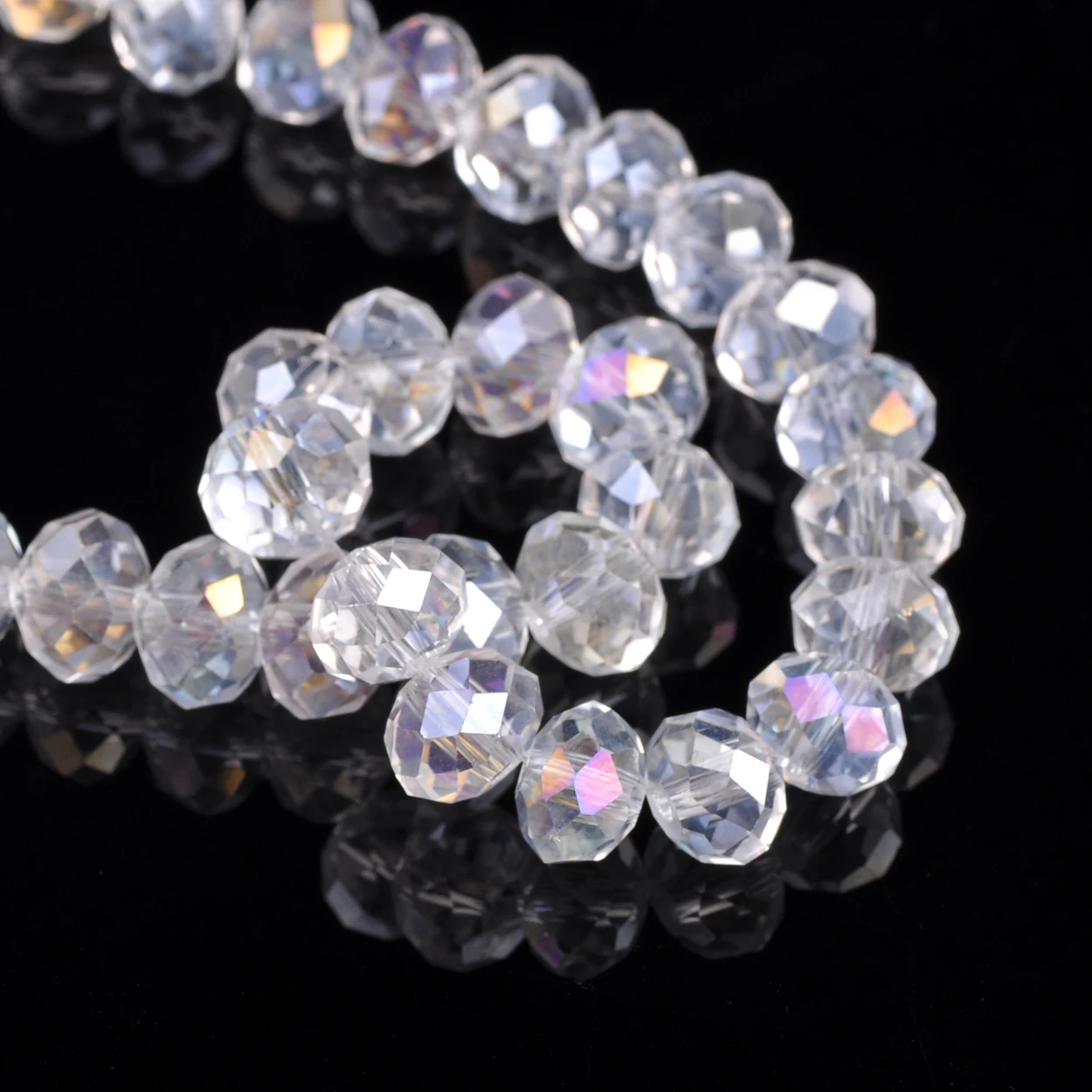 Ограненные стеклянные бусины 3 мм 4 6 8 10 12 14 16 18