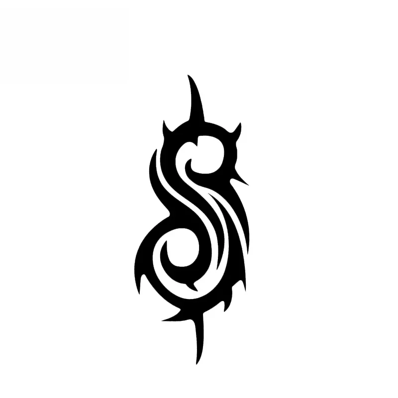 

Виниловая наклейка Slipknot, Стайлинг автомобиля, водонепроницаемые автомобильные наклейки, можно прикрепить к любой плоской поверхности, 15 см * 5 см