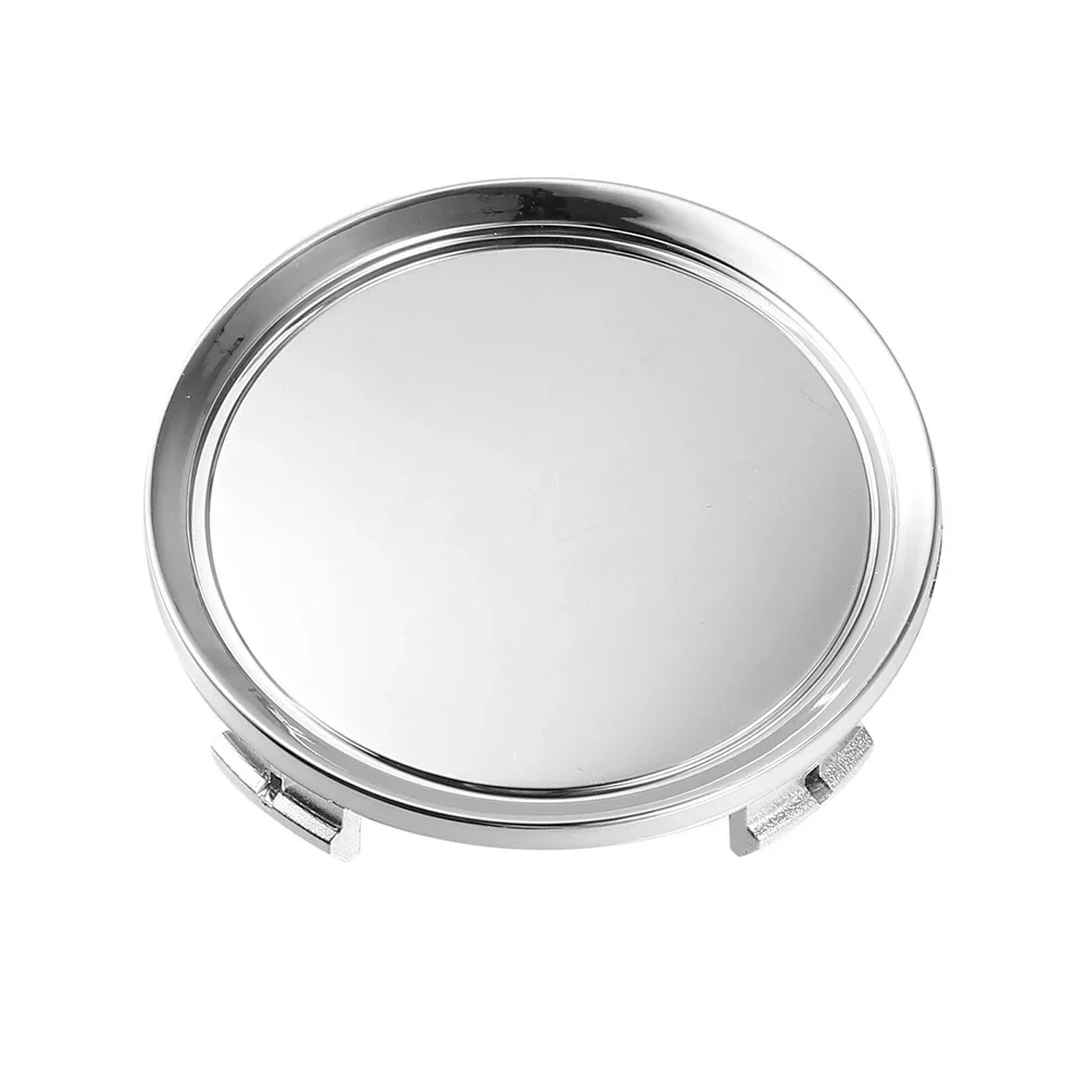 4 х 75 мм (2 95 дюйма) центральная крышка колес хромированная серебристая