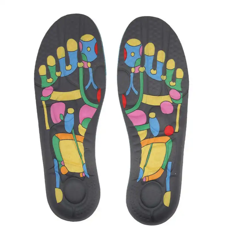 

Магнитная стелька, ортопедическая стелька, дышащая многоразовая Акупрессурная поддержка, облегчение боли при подошвенном фасциите