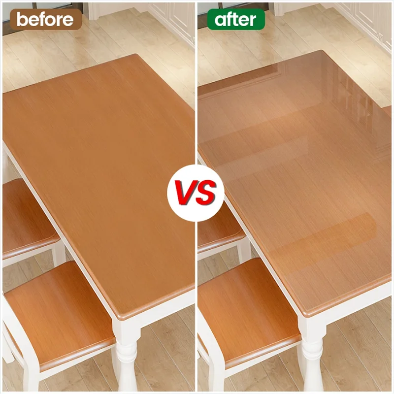 

1pcs Transparent Self Adhesive Furniture Film HD Desktop Protective Film Desktop Furniture Film Desktop Heat Resistant Sticker