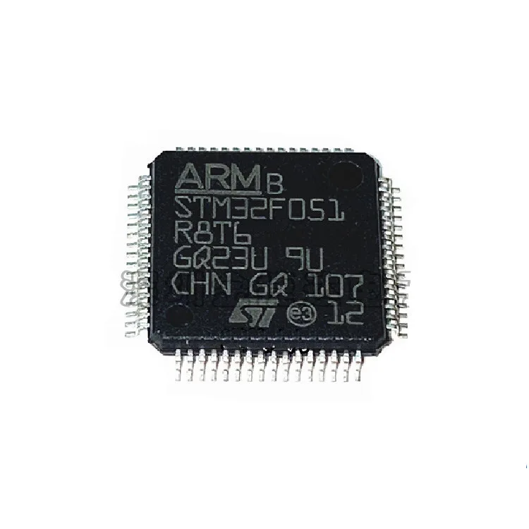 

New original STM32F051R8T6 LQFP-64 ARM 32-bit microcontroller MCU
