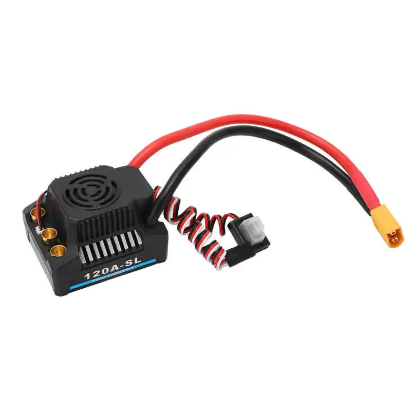 

Детали RC 120A ESC BEC выход 120A бесщеточный ESC для 1:8 RC Car Truck