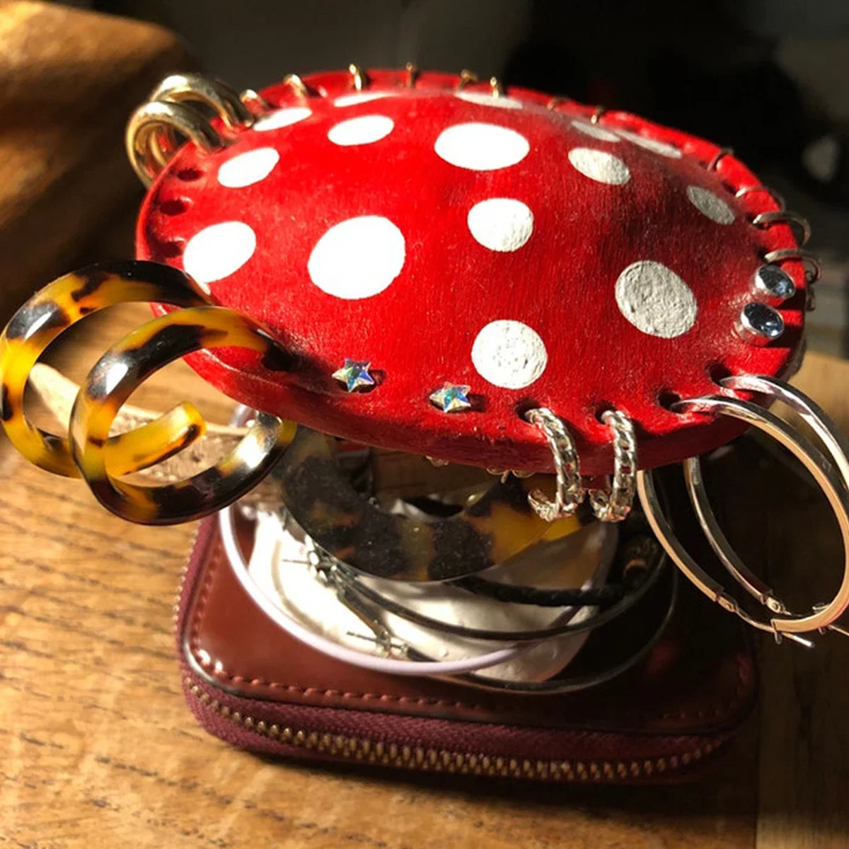 

Подставка для украшений "Гриб" из смолы Jiahomily