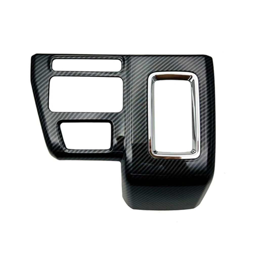 

Автомобильная Центральная панель переключения передач из углеродного волокна, панель управления, наклейка, модификация интерьера для Daihatsu...