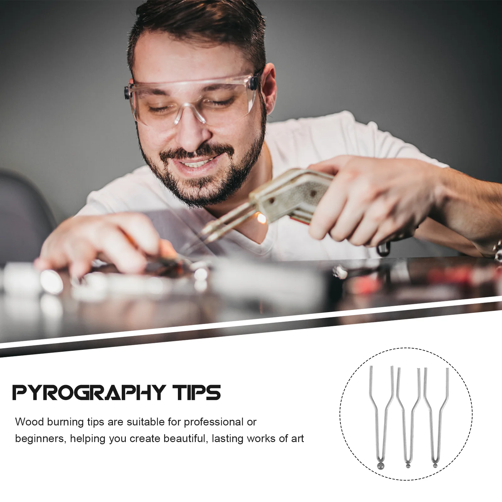 3 шт. наконечник для пирографии аксессуары пирографической машины инструмент