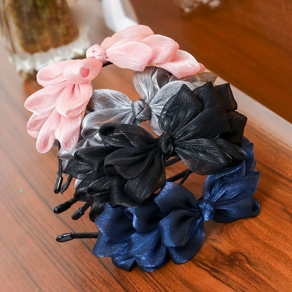 

Shining Ribbon Lace Hair Hoop Head Band Hair Band Hair Accessories