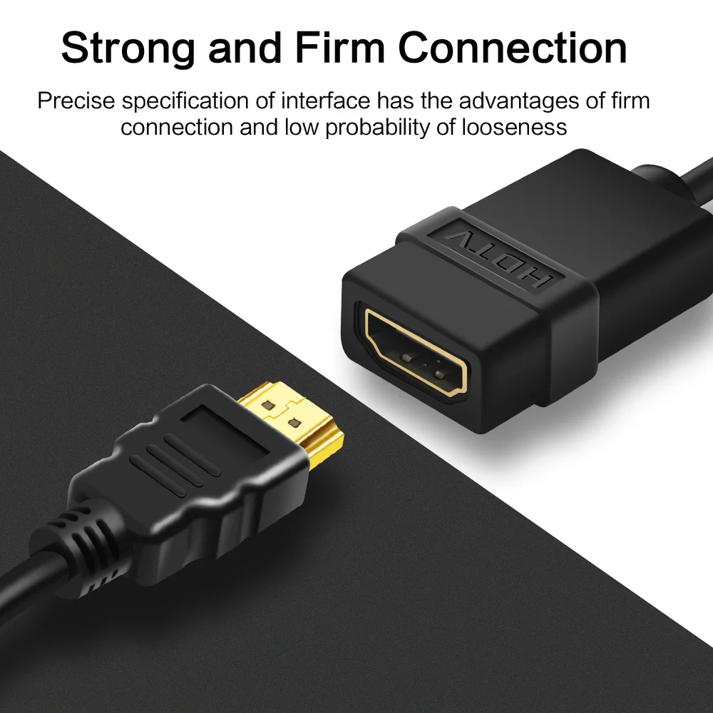 HDMI-compatible Extender 1080P HD Adapter HD Male to Female Cable  Extension 0.5M 1M Connector for HDTV Laptop PS4/3 HD Extender images - 6