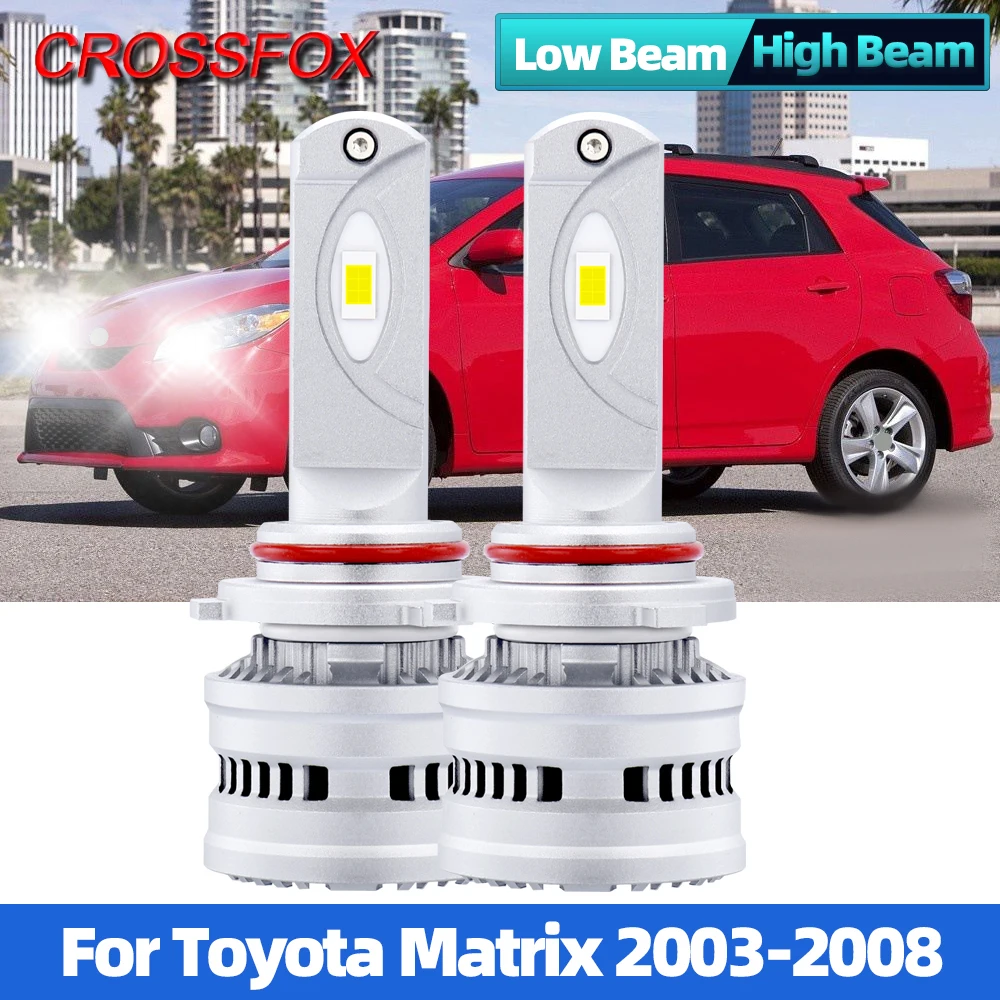 

LED Car Headlight Bulbs 30000LM 9005 HB3 9006 HB4 Canbus Car Light 6000K For Toyota Matrix 2003 2004 2005 2006 2007 2008