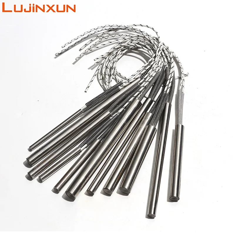 

LUJINXUN 6-10 мм 50 ~ 60 мм 316SUS картриджный нагреватель трубчатый 220 В электрическая форма 160 Вт/170 Вт/180 Вт/190 Вт/200 Вт термостойкость 5 шт.