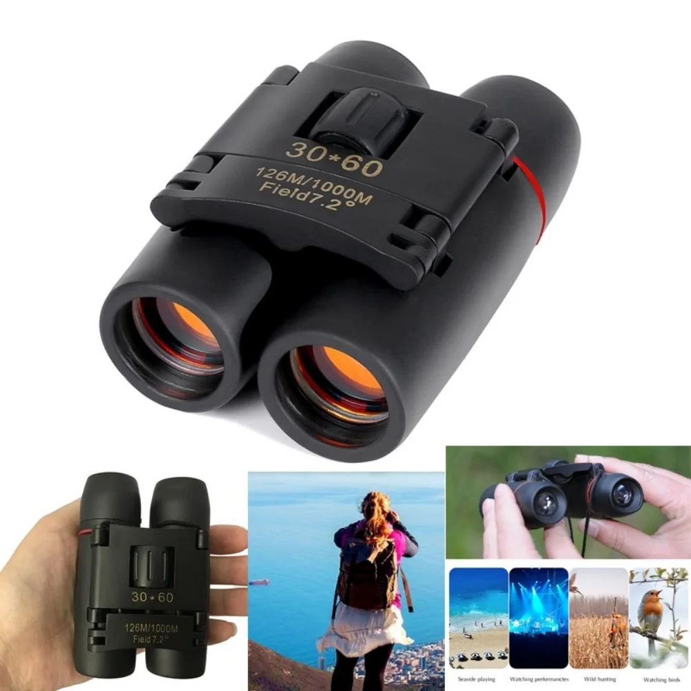 

Gift Vision Long Light Night For Outdoor 30x60 Folding Good Low Watching Child Range With Telescope Camping Bird Binoculars