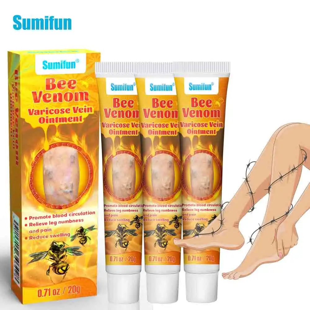 1/3/5/10 шт. Sumifun крем от варикозного расширения вен варикозный агирит мазь для