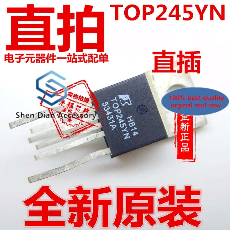 

10pcs 100% orginal new in stock TOP245YN TO220-6 chip quality goods