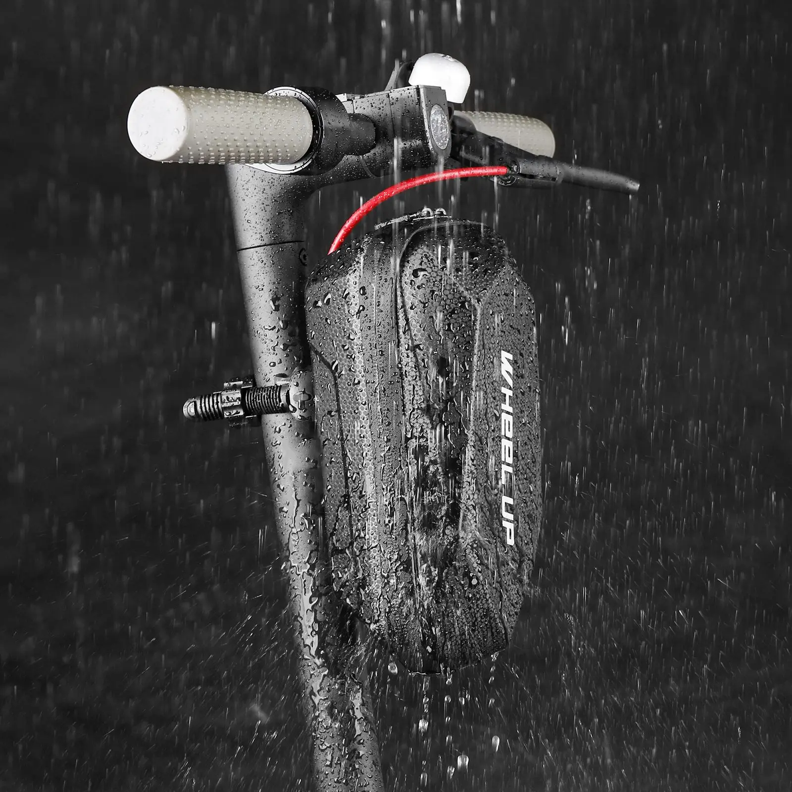 

2L Electric Vehicle Bag Electric Scooter Bag Hanging Bag Hard Shell Front Frame Front Bag Bicycle Bag Bike Parts Rainproof