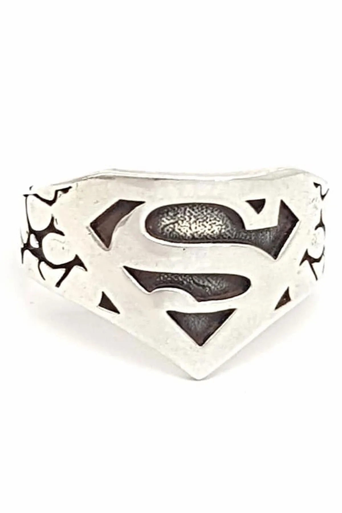 Кольцо Супермена из серебра 925 пробы | Украшения и аксессуары