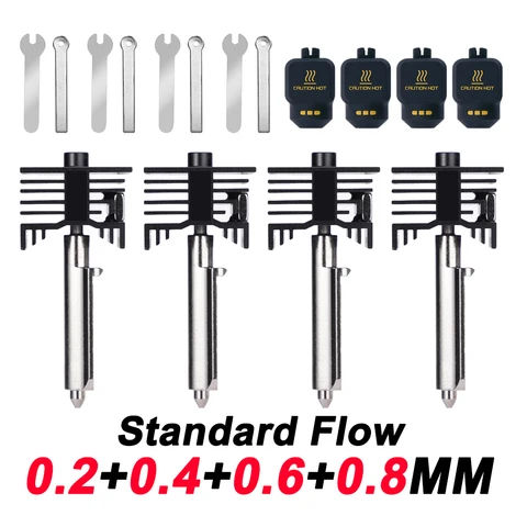 Hotend комплект NENYALV для Bambu Lab H2S/P2S/H2D
