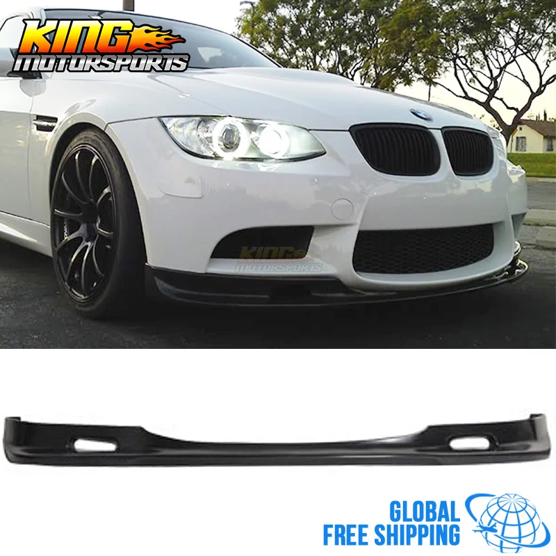 Fit For 08-13 BMW E92 E93 M3 3D Style Front Bumper Lip PU Global Free Shipping Worldwide | Bumpers