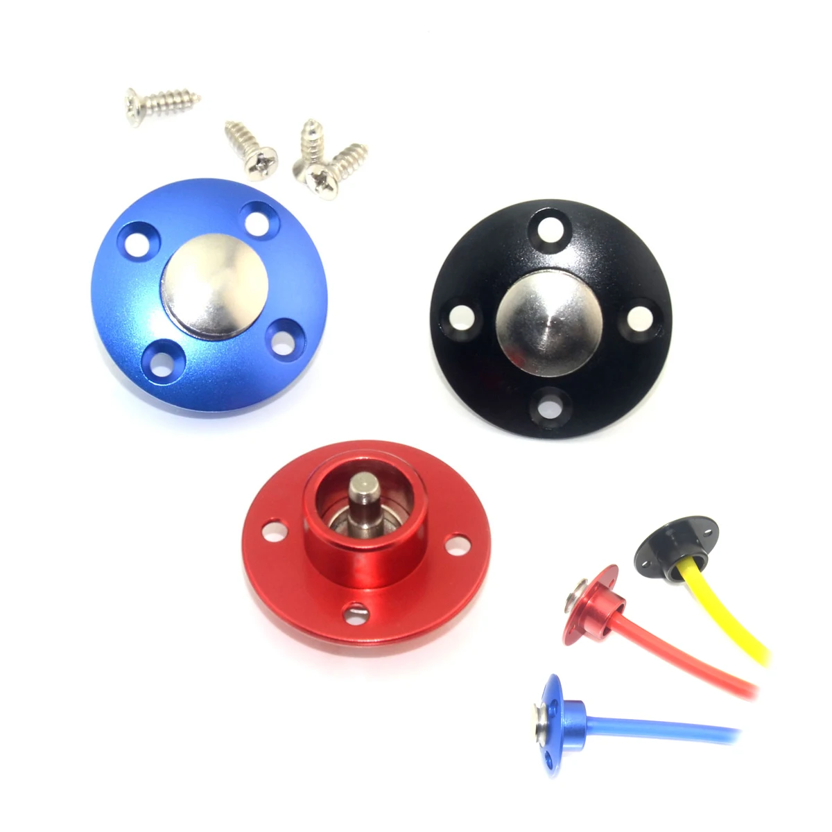 

KUZA CNC Alloy Magnetic Fuel Filler Dot Plug Port for RC Aircraft Smoking System Fuel Gas Airplane Fuel Filler Port Drone Boat