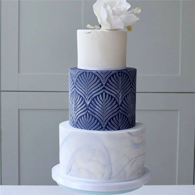 

16 стилей пластиковых планшетов, форма для помадки, печать цветов, торт, спрей, шаблон пшеницы, шипы, Виноградная лоза, декор для вечеринки