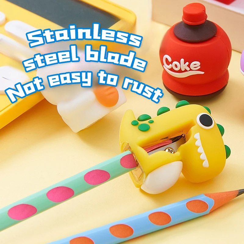 2 шт. точилка для карандашей с милой пандой креативная имитация еды ручной