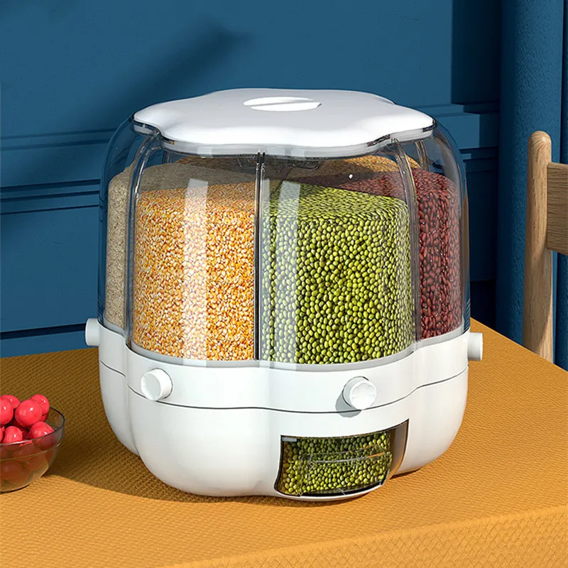 

For Home Kitchen Organizer Plastic Storage Container Food Container Storage Box Bulk Container jars For Bulk Cereals Dispenser
