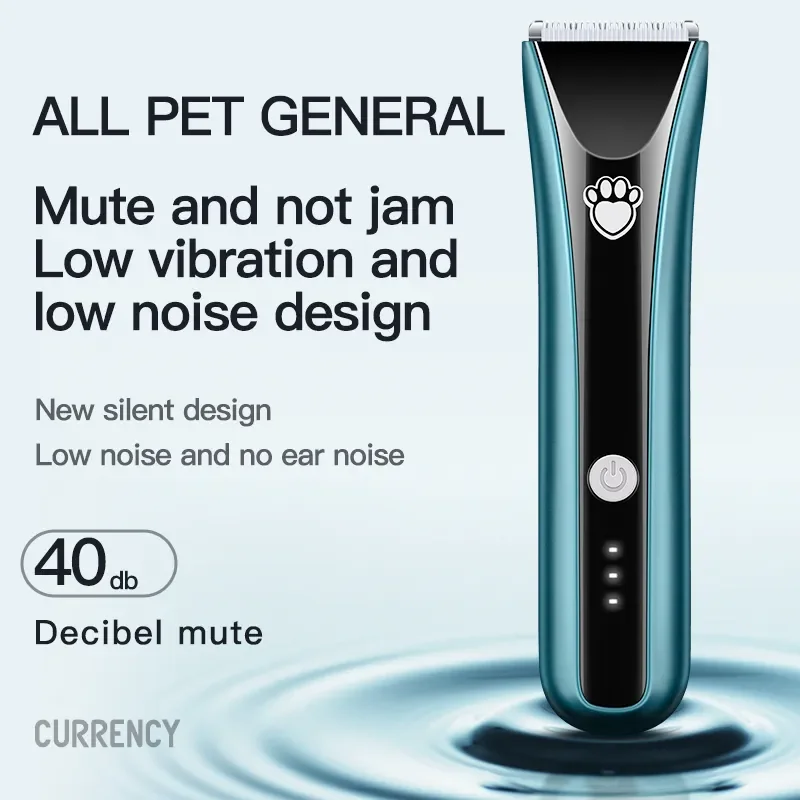 

Professional Clipping Machine Dogs Hair Remover Clippers Animal Grooming Clippers Cutter Shaver Set IPX7 Waterproof