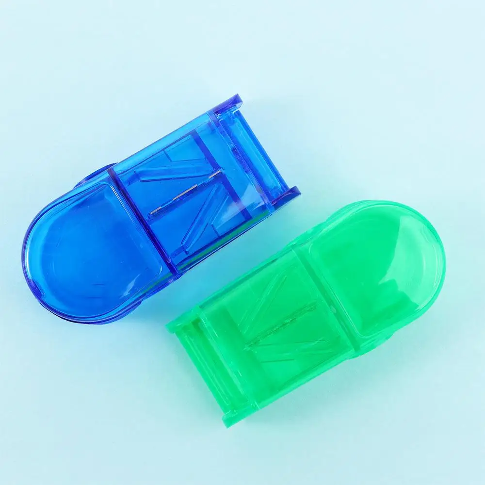 Домашний контейнер для хранения таблеток разветвитель срезания безопасный