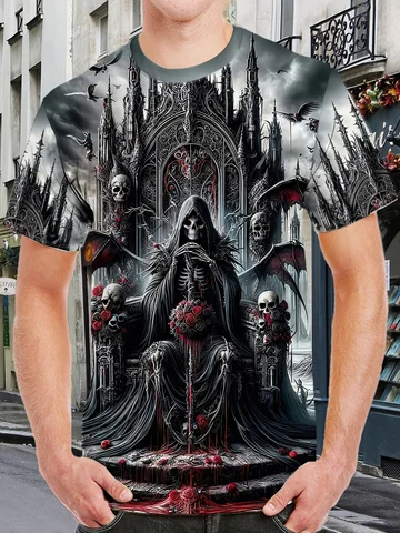 Мужская спортивная футболка полиэстер